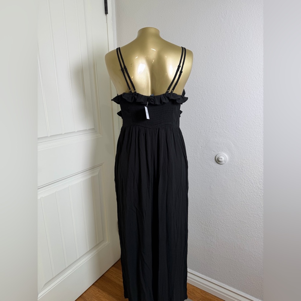 American Eagle Outfitters Black Sleeveless Jumpsuit S - Picture 6 of 9